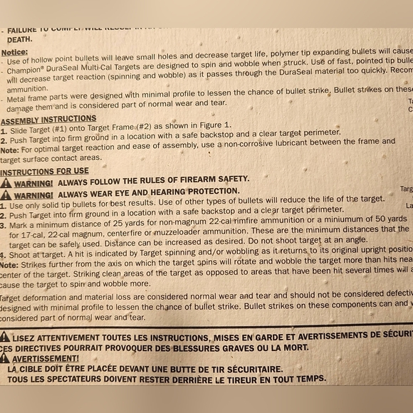 🎁🎁🎁New Gun Target🎁🎁 - Picture 3 of 3